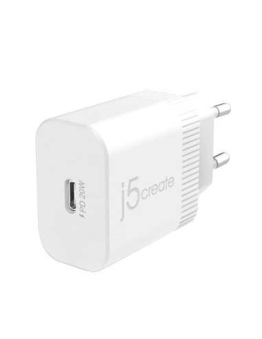 Мрежово зарядно j5create JUP1420, 20W PD, USB-C