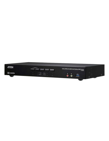 KVM превключвател ATEN CS1844-AT-G, 4 порта USB 3.0, За 2 HDMI монитора