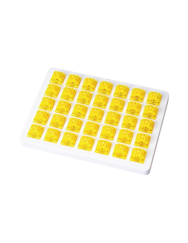 Суичове за механична клавиатура Keychron Gateron Ink V2 Yellow Switch, Комплект 35 броя