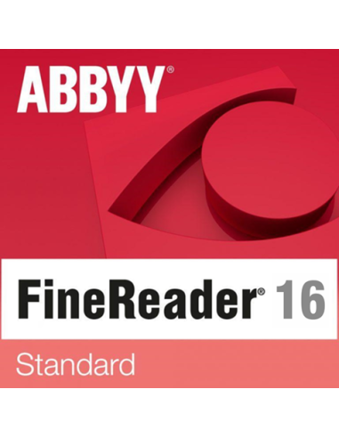 Софтуер ABBYY FineReader PDF Standard, Single User License (ESD), Subscription, 3y