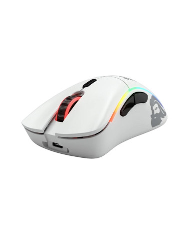 Геймърска мишка Glorious Model D- Wireless (Matte White)