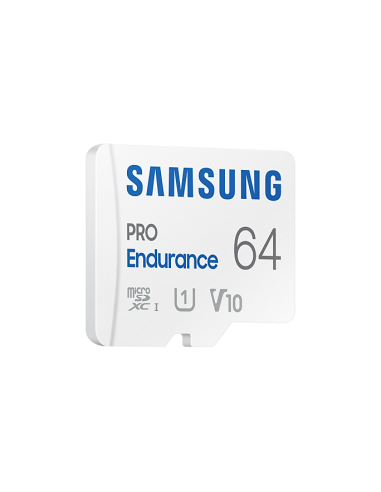 Карта памет Samsung PRO Endurance, microSDHC, UHS-I, 64GB, Адаптер