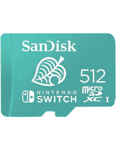 Карта памет SanDisk for Nintendo Switch, microSDXC UHS-I, 512GB, До 100MB/s