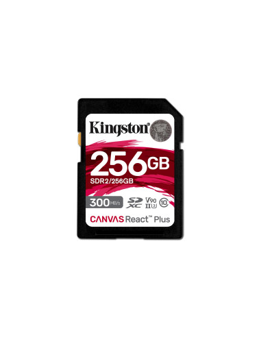 Карта памет Kingston Canvas React SDXC 256GB