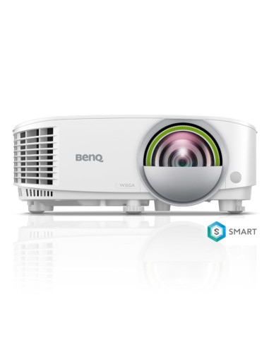 BenQ EW800ST, Short Throw, Wireless Android-based Smart Projector, DLP, WXGA (1280x800), 16:10, 3300 Lumens, 20000:1, Speaker