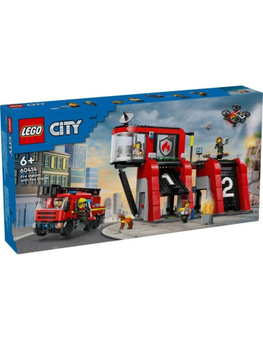 LEGO City - Fire Station with Fire Truck - 60414