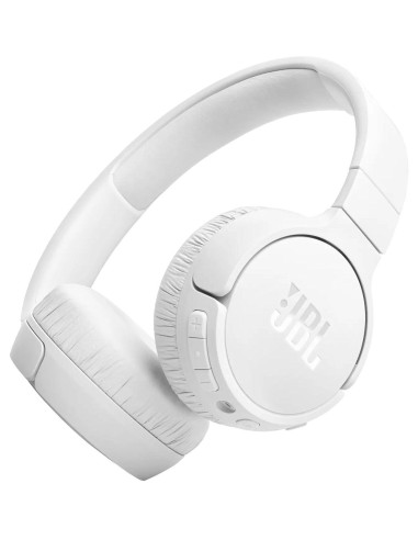 Слушалки on-ear JBL Tune 670NC, Bluetooth 5.3, USB-C, Бели