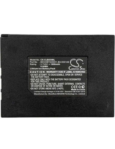 Батерия за баркод скенер Honeywell / Datalogic/ Metrologic SP5600 CipherLAB 8300 LiIon 3.7V 1800mAh Cameron Sino