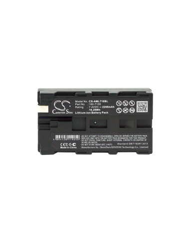 Батерия за баркод скенер AML M7100 M7220 180-7100 LiIon 7.4V 2200mAh Cameron Sino