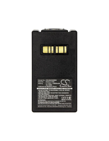 Батерия за баркод скенер Datalogic Falcon X3 X4 94ACC1386 LiIon 3.7V 6800mAh Cameron Sino