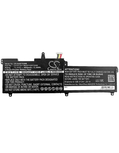 Батерия за лаптоп ASUS GL702 C41N1541 LiPo 15.2V 4800mAh CAMERON SINO