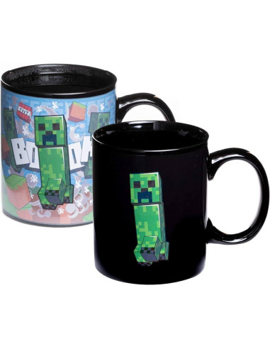 Чаша Paladone Minecraft Creeper Heat Change Mug