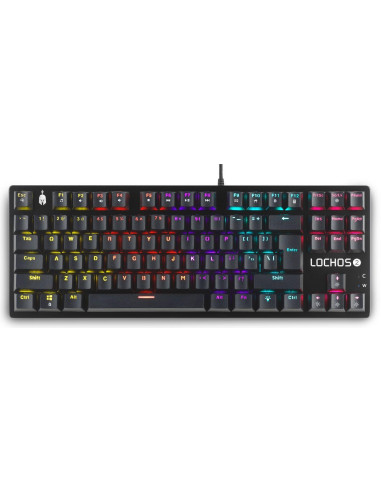 Геймърска механична клавиатура Spartan Gear Lochos 2 TKL, Черна