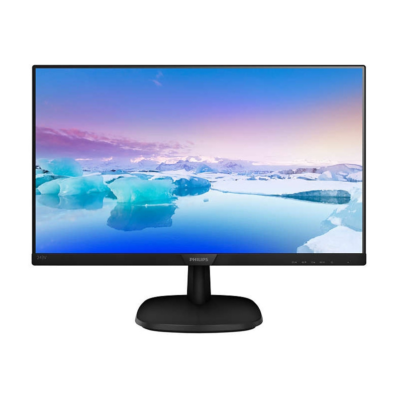 Philips 243V7QDSB, 23.8" Ultra Narrow Wide IPS LED, 4 ms, 1000:1, 10M:1 DCR, 250 cd/m2, FHD 1920x1080@75Hz, Flicker-Free, Low