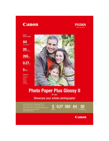 Canon Plus Glossy II PP-201, A4, 20 sheets