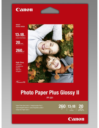 Canon Plus Glossy II PP-201, 13x18 cm, 20 sheets