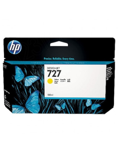 HP 727 130-ml Yellow Ink Cartridge