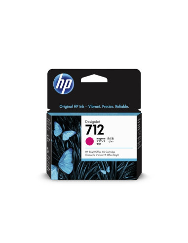 HP 712 29-ml Magenta Ink Cartridge