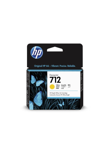 HP 712 29-ml Yellow Ink Cartridge