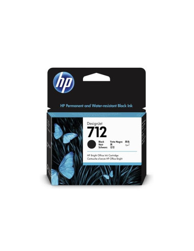 HP 712 38-ml Black Ink Cartridge