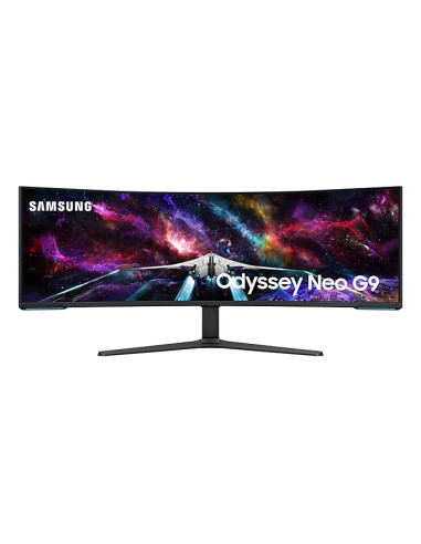 Samsung LS57CG952, 57" Odyssey Neo G95NC 57" Quantum Mini-LED Dual UHD, 7680x2160, 240Hz 1ms, HDMI, USB Hub, White/Black