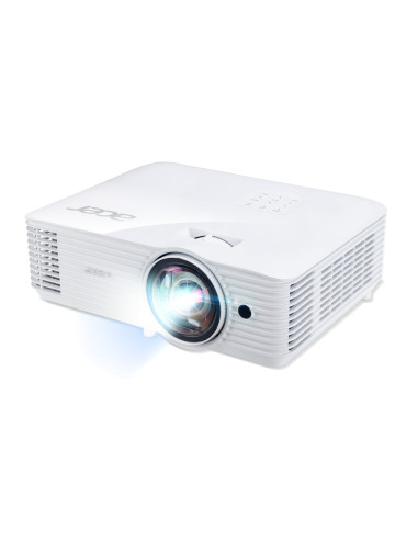 Acer Projector S1286Hn, DLP, Short Throw, XGA (1024x768), 3500 ANSI Lumens, 20000:1, 3D, HDMI, VGA, LAN, RCA, Audio in, Audio