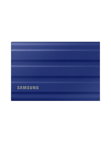 Samsung Portable NVME SSD T7 Shield 1TB , USB 3.2 Gen2, Rugged, IP65, Read 1050 MB/s Write 1000 MB/s, Blue