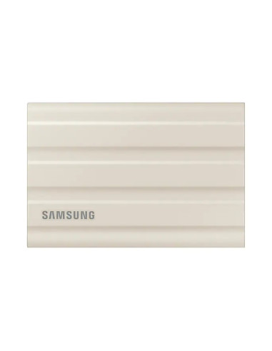 Samsung Portable NVME SSD T7 Shield 1TB , USB 3.2 Gen2, Rugged, IP65, Read 1050 MB/s Write 1000 MB/s, Beige