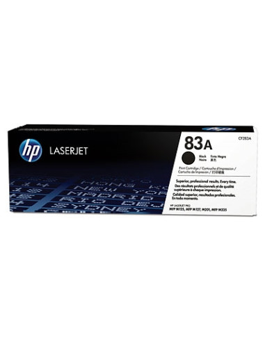 HP 83A Black LaserJet Toner Cartridge (CF283A)