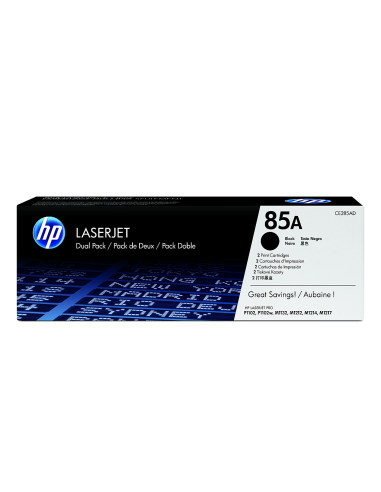 HP 85A Black Dual Pack LaserJet Toner Cartridges