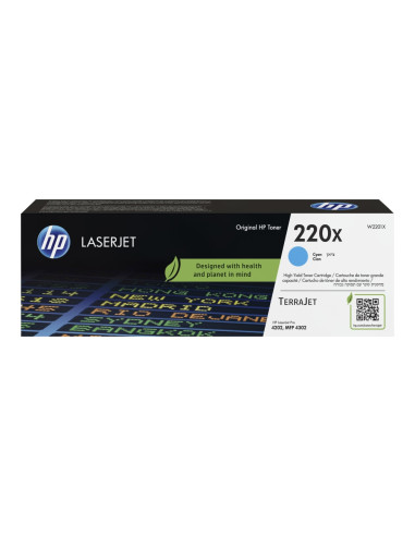 HP 220X Cyan Original LaserJet Toner Cartridge