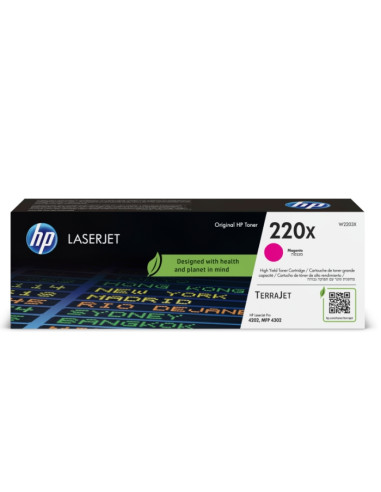 HP 220X Original Magenta LaserJet Toner Cartridge