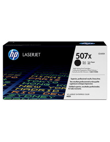 HP 507X Black LaserJet Toner Cartridge