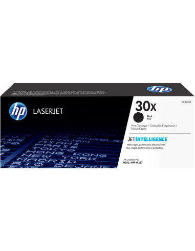 HP 30X High Capacity Black Original LaserJet Toner Cartridge (CF230X)