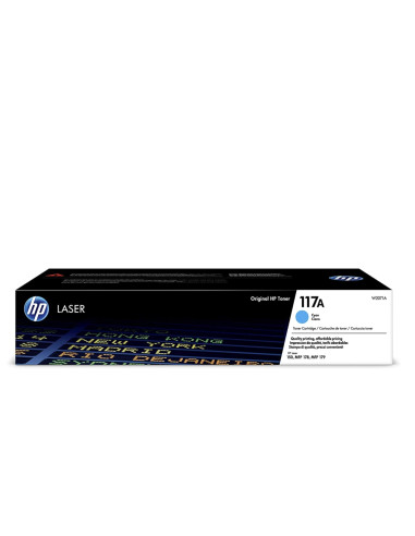 HP 117A Cyan Original Laser Toner Cartridge