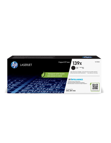 HP 139X High Yield Black Original LaserJet Toner Cartridge