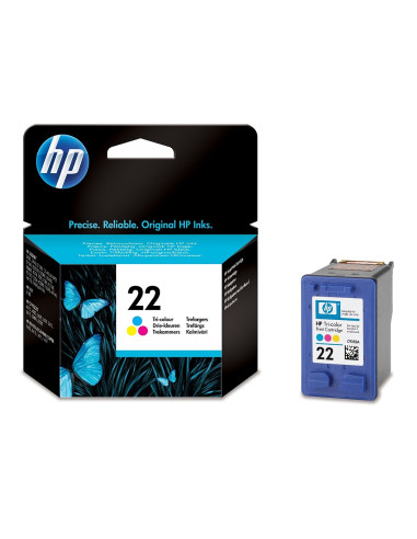 HP 22 Tri-color Inkjet Print Cartridge