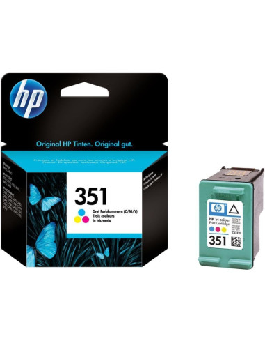 HP 351 Tri-color Inkjet Print Cartridge