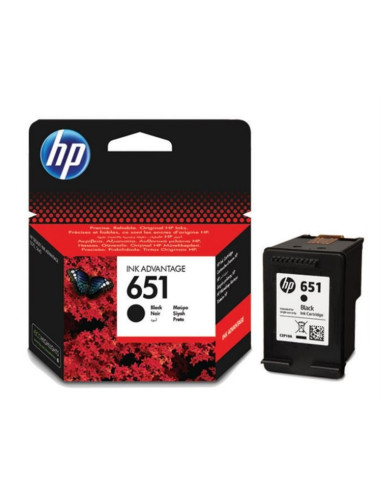 HP 651 Black Ink Cartridge 