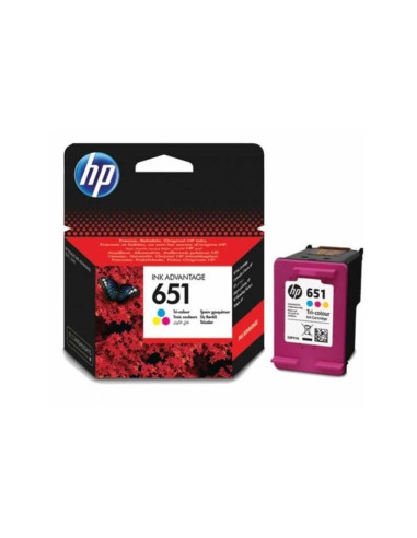 HP 651 Tri-colour Ink Cartridge 