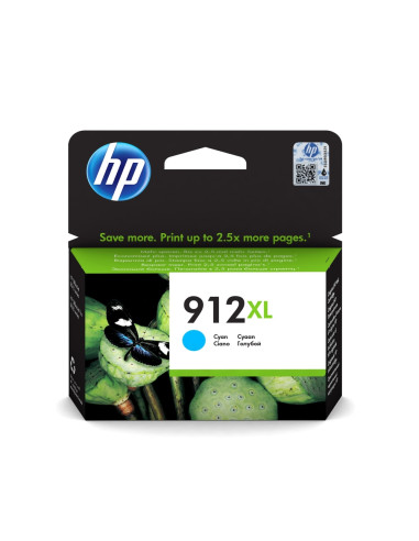 HP 912XL High Yield Cyan Original Ink Cartridge