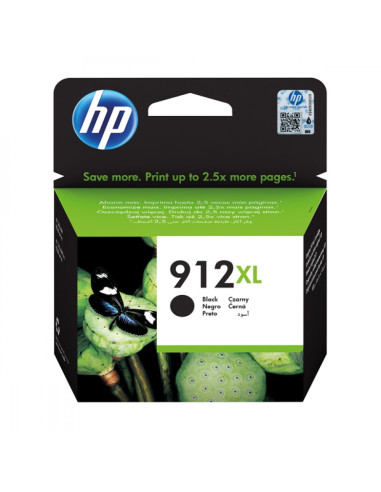 HP 912XL High Yield Black Original Ink Cartridge