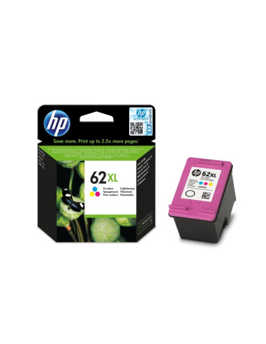 HP 62XL High Yield Tri-color Original Ink Cartridge