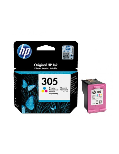 HP 305 Tri-color Original Ink Cartridge