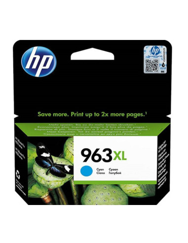 HP 963XL High Yield Cyan Original Ink Cartridge