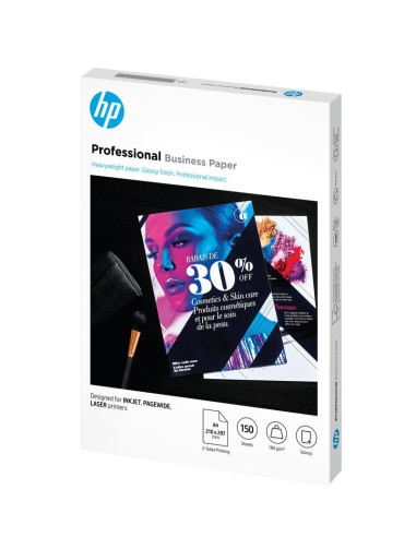 HP Inkjet, PageWide and Laser Professional Business Paper, A4, glossy, 180g/m2, 150 sheets