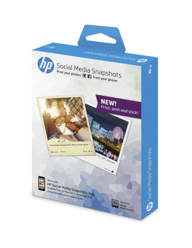 HP Social Media Snapshots, 25 sheets, 10x13cm