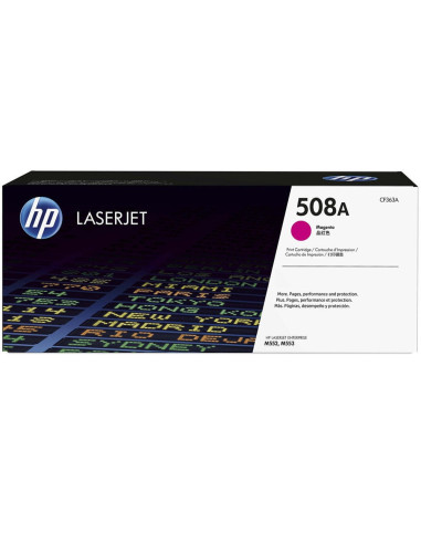 HP 508A Magenta Original LaserJet Toner Cartridge (CF363A)