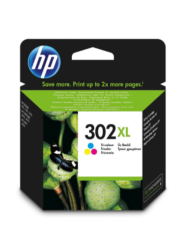 HP 302XL High Yield Tri-color Original Ink Cartridge