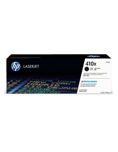 HP 410X High Yield Black Original LaserJet Toner Cartridge (CF410X)